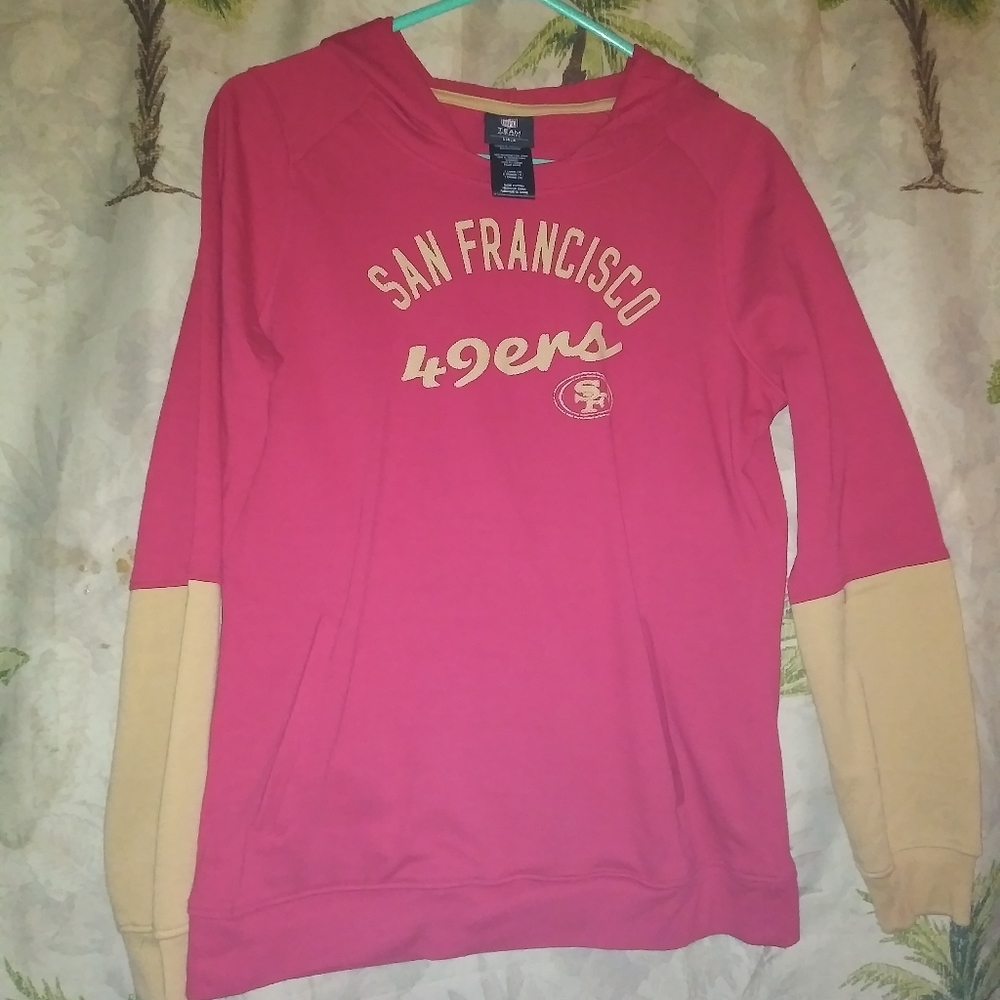 Girls 49ers Pullover